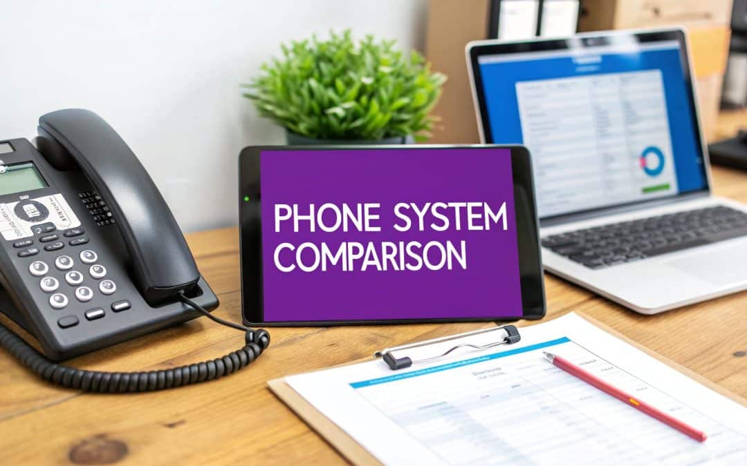 Business Phone System Comparison for Service Companies