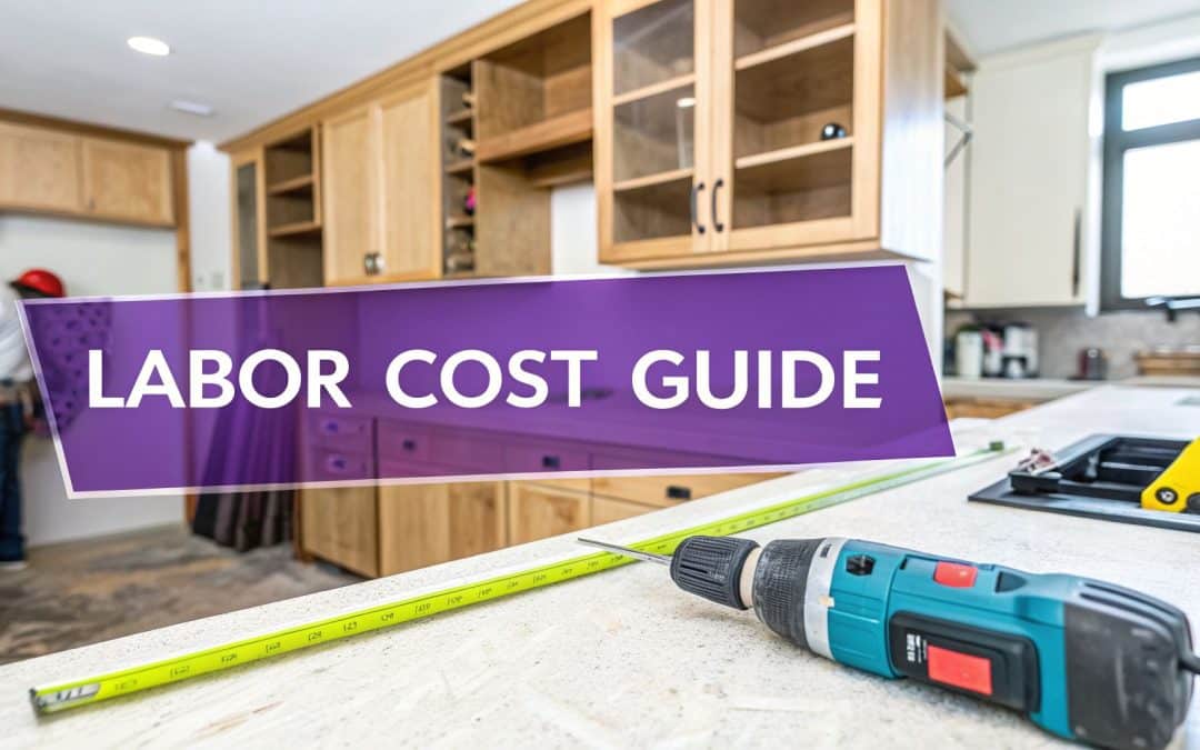 Guide to Kitchen Cabinets: labor cost to install kitchen cabinets